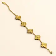 Golden Clover Bracelet