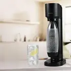 SodaStream Gaia Sparkling Water Maker - Elegant Black for Home Use
