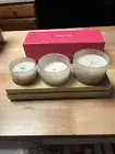 Ulta limited edition 3 pc jar candle set/ new/