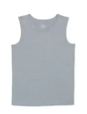 Wonder Nation Boys Kid Tough Solid Tank Top Gray Size XXL (18) NWT