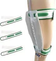 WEEOATAR 3 Pack Catheter Tube Holder Nephrostomy Bag Holder Foley Catheter Kit, Anti-Slip, Secure Urinary Catheter with Magic Stickers (Green)