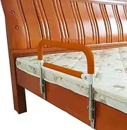 Folding Bed Support Rails for Elderly Adult - Bed Grab Handle Bedside Standing Assist Grab Bar - Assistance for Getting in and Out of Bed at Home for Eldery/Disabled/Handicapped (C