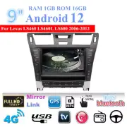 Stereo Radio 9" Android 12.0 Head Unit GPS Wifi For 2006-2012 Lexus LS460 LS600 (for: Lexus)