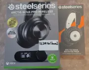 ARCTIS NOVA PRO ✅️ WIRELESS GAMING HEADSET for XBOX X/S, PS5/PS4, ETC. w/ Extras