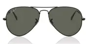 Ray-Ban RB3025 Aviator Polarized 002/58 Men's Sunglasses Black Size 55
