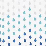 Celestial Cascade: Whimsical Raindrop Garland for Enchanting Birthday, Wedding,
