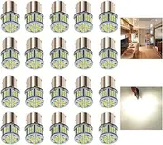 KISLED 12V RV LED Interior Lights, 20 Packs 1141 1156 1003 1073 BA15S 7506 LED Bulbs for RV Camper Trailer Boat Trunk Interior Indoor Tail Lights, Natural White - 4500K