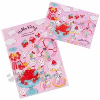 在飛比找樂天市場購物網優惠-小禮堂 Hello Kitty 日製L型文件夾組《2入.紅粉