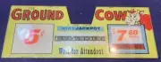 Antique Slot Machine Parts - Jennings Governor Top Casino Marquee GROUND COW
