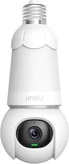 [Imou] 2K Light Bulb Security Camera Outdoor Wireless with AI Human/Vehicle Detection, 360° CCTV Home WiFi IP Indoor Camera, Color Night Vision, Siren, Auto Tracking,2-Way Audio,Works with Alexa,E26/E27