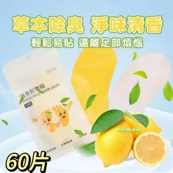 Lemon 鞋子除臭貼片 1年份60片