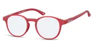 Montana Readers BLF52 Blue-Light Block BLF52B Men's Glasses Red Size +1.00 - Private Health Rebate - Blue Light Block Available