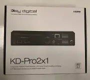 Key Digital KD-Pro2X1 2x1 HDMI Switcher w De-embedding Analog Audio/HDCP2.2/4K