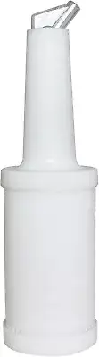Thunder Group 2-piece, 1 quart store and pour-white cap, comes in each