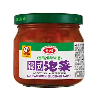 愛之味 韓式泡菜(190G/3罐)【愛買】