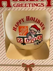 The Home Depot Happy Holidays 2000 Christmas Ornament bulb employee made USA new