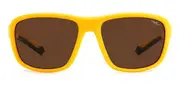 Polaroid PLD 7049/S Polarized 2V7/47 Men's Sunglasses Yellow Size 62