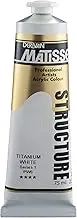 Derivan Matisse Structure Acrylics Paint 75 ml, Titanium White