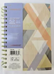 Mead 1728200 Triad Weekly/monthly Planner, Geometric Artwork, 8.5" X 6.38",