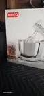 Retro Style Stand Mixer Dash White 6 Speed Everyday Use Electric 3QT Dough Hooks