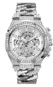 Guess Baron Silver Men's Watch GW0517G1