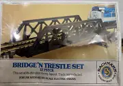 BACHMANN HO SCALE BRIDGE N TRESTLE SET 17 PIECE 46-1225