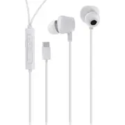 Laser In-Ear Active Noise Cancellation Earphones - White