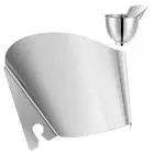 Mixer Bowl Pouring Shield Baking Accessory Stainless Steel