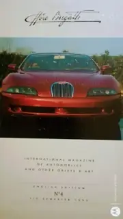 Bugatti Book - ETTORE BUGATTI INTERNATIONAL MAGAZINE 1993 No 4 Brand New