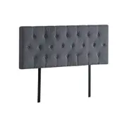 Double Size | Deluxe Headboard Bedhead (Grey)