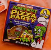 Zombie Bites (2-PACK) Pizza Party Fruit Gummy Pizza Slices Candy