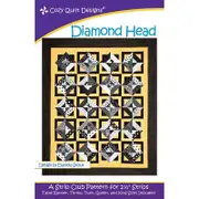 Diamond Head Quilt Pattern By Cozy Quilt Design Quilting Sewing Craft DIY