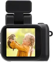 HD 1080P DV Camera for Students School Girl, 2MP 160° Lens Angle Video Camera, with Powerful Flashlight and Extended Battery Life, Portable Rechargeable Video Camera
