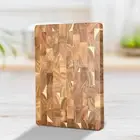 Wooden Cutting Board Cheese Board Chopping Board for Bread Camping Kitchen