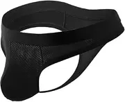 [Generic] Men's Thong Underwear, Hot Men's Porous Thong Underwear, No Physical Lines Men's Sports Underwear.