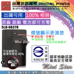 星視野 台灣 世訊 SAMSUNG 三星 SLB-0837B SLB0837B 充電器 專利快速充電器 可充原廠電池