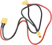 Silicone Fireproof Power Adapter Cable XT60 Female XT30 90 Degrees Connector Applicable RC