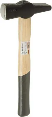 Picard Blacksmith Hammer, Alloyed Special Steel Head, Dual Curved Ash Wood Handl