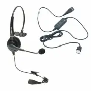 OvisLink Call Center Headset for Computers. USB Quick Disconnect Cord included