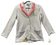 Girls' Astrid Northanger Beetlejuice School Blazer Gray Size XL 14 Gray