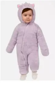 NWT Koala Baby/ Toddler Girl 1-Piece Plush Hooded Pram