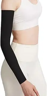 Arm Sleeves for Men Women, Lymphedema Arm Compression Sleeves, Graduated Compression for Lipedema, Edema, Post Surgery Recovery, Aid in Recovery and Support Active Lifestyle (M)