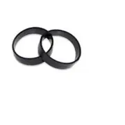 Dyson DC33 Belts, (1) motor to clutch belt and (1) clutch to roller brush belt