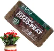 Dranng Organic Coco Coir - Organic Coco Fiber Compressed with Low EC and PH B...