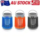 Solar Powered Mosquito Killer Lamp USB Charging Bug Zapper 180LM for Home Office