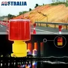 Waterproof Solar LED Alarm Strobe Signal Security Caution Flash Warning Lights