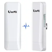 Wireless Bridge, Point to Point Outdoor WiFi Bridge, CPE453 5.8G 3KM Long Ran...