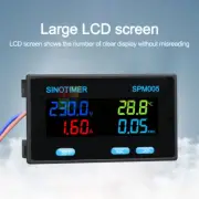 AC60-300V 20/100/200A Multifunction Electric Voltmeter Ammeter KWH Power Meter