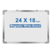 Magnetic Whiteboard Home Office School Hanging Drawing Dry Erase Board 18" x 24"