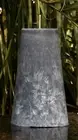 220hr METALLIC CHARCOAL GREY PATCHOULI LAVENDER VANILLA Scented TAPPERED CANDLE